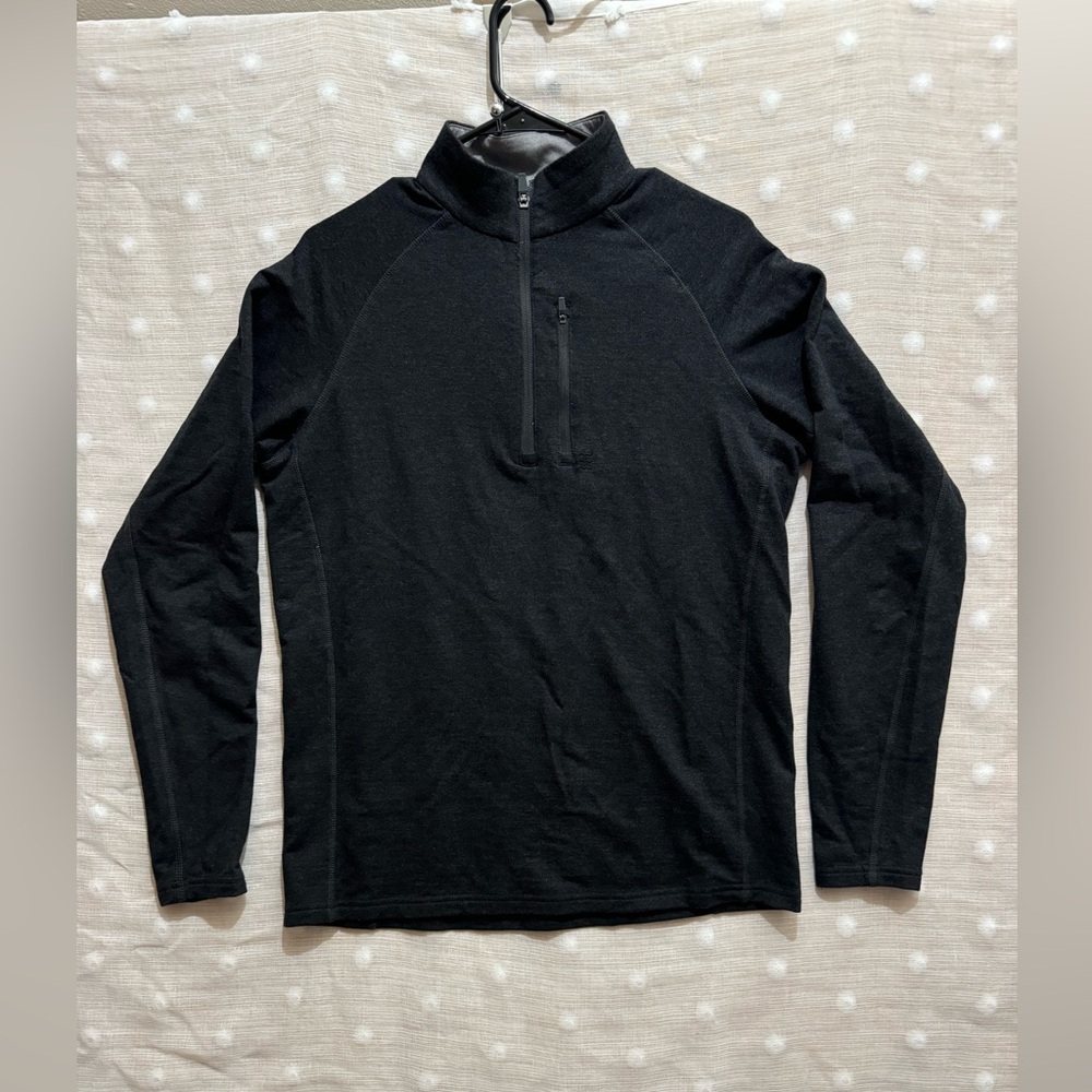 FREE FLY Men's Sweater 1/4 Zip Pullover S